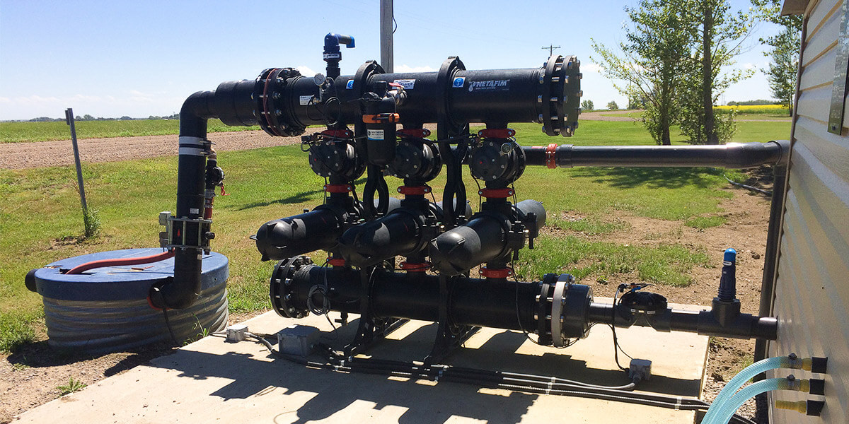 filter for subsurface drip irrigation