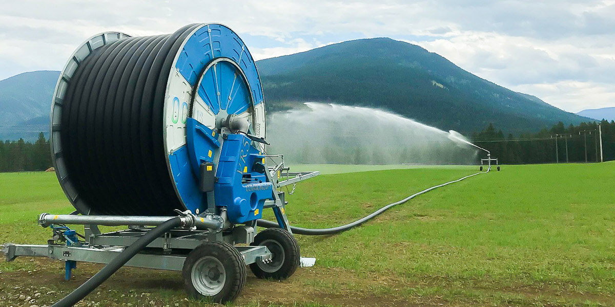 ocmis reel irrigating field