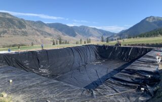Dugout liner installation