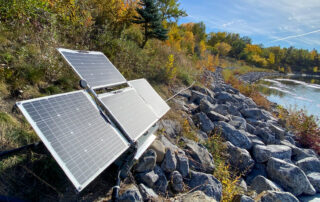 solar panels drip irrigation leaf ninjas