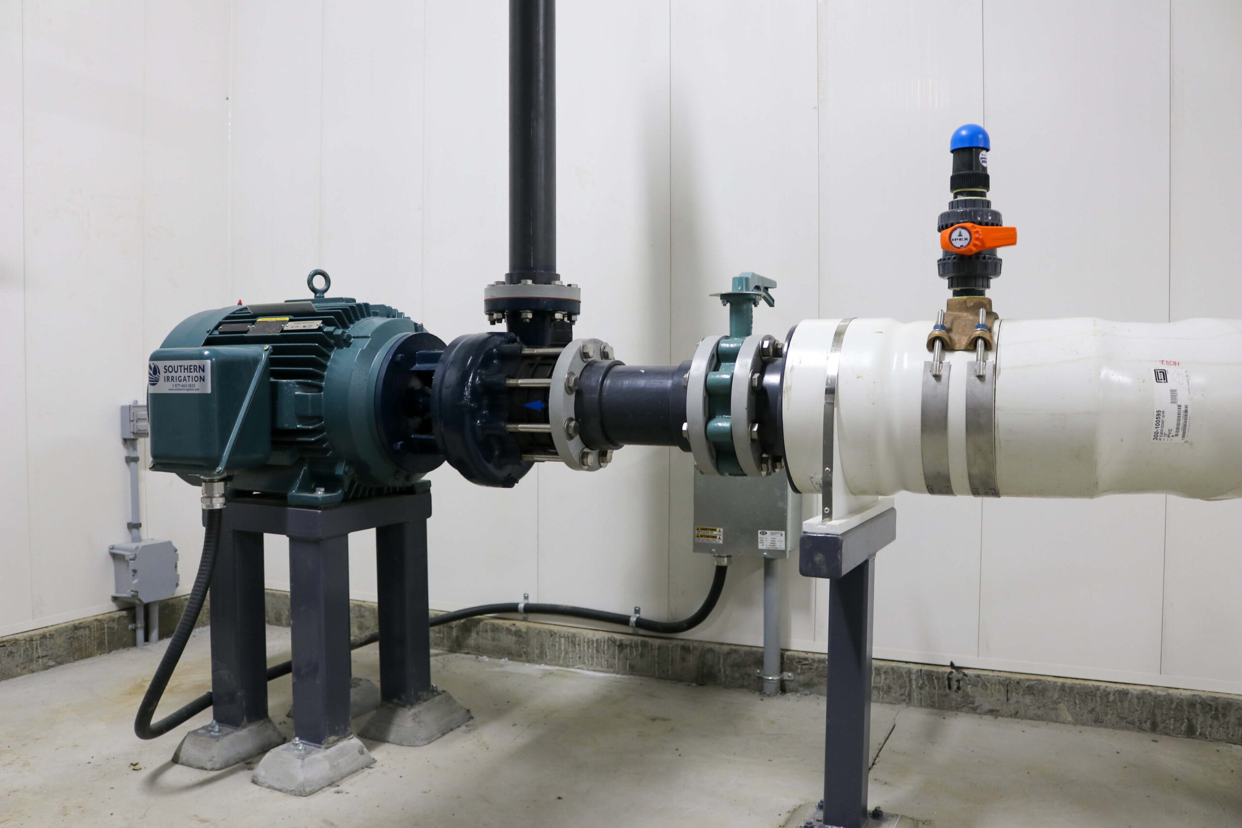 Ag series pump flush return
